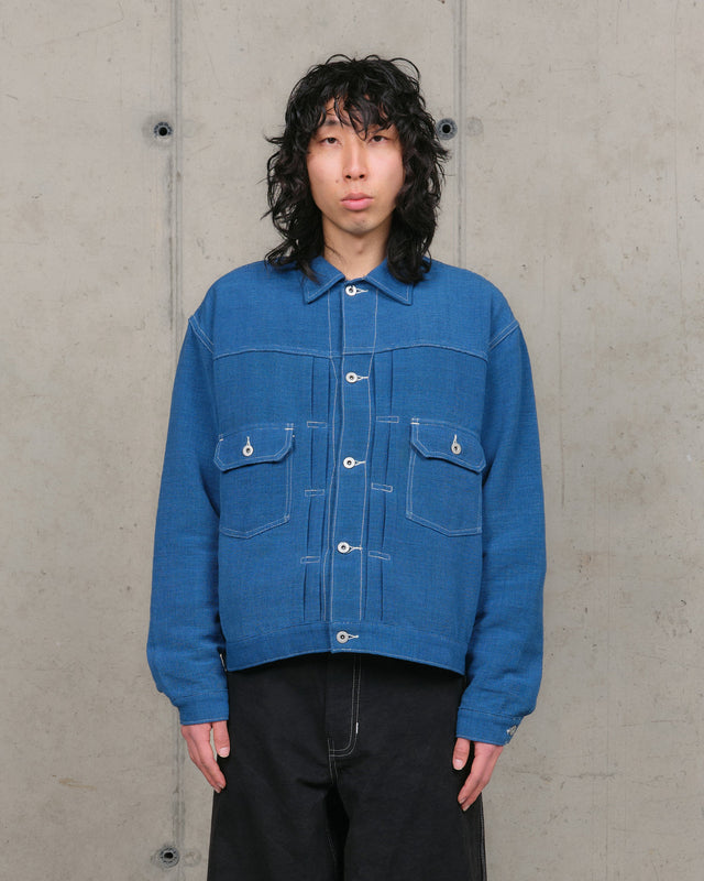Tuesday Jacket - Indigo Handloom