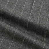 Grey Pinstripe Henry Trousers