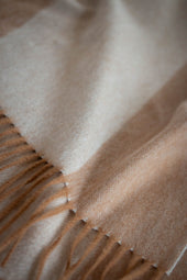 Chevron Cashmere Vicuña Scarf