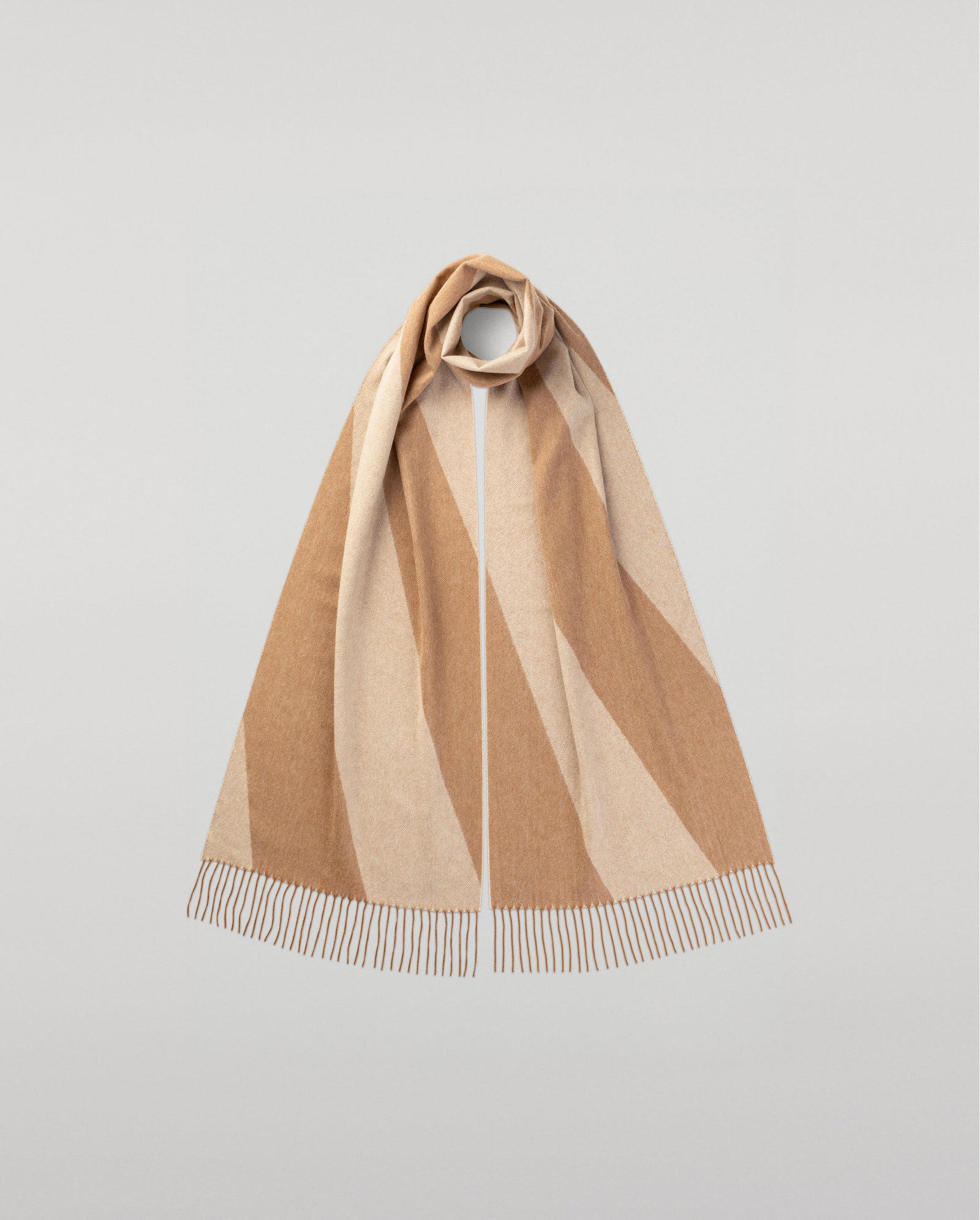 Chevron Cashmere Vicu A Scarf