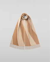 Chevron Cashmere Vicuña Scarf