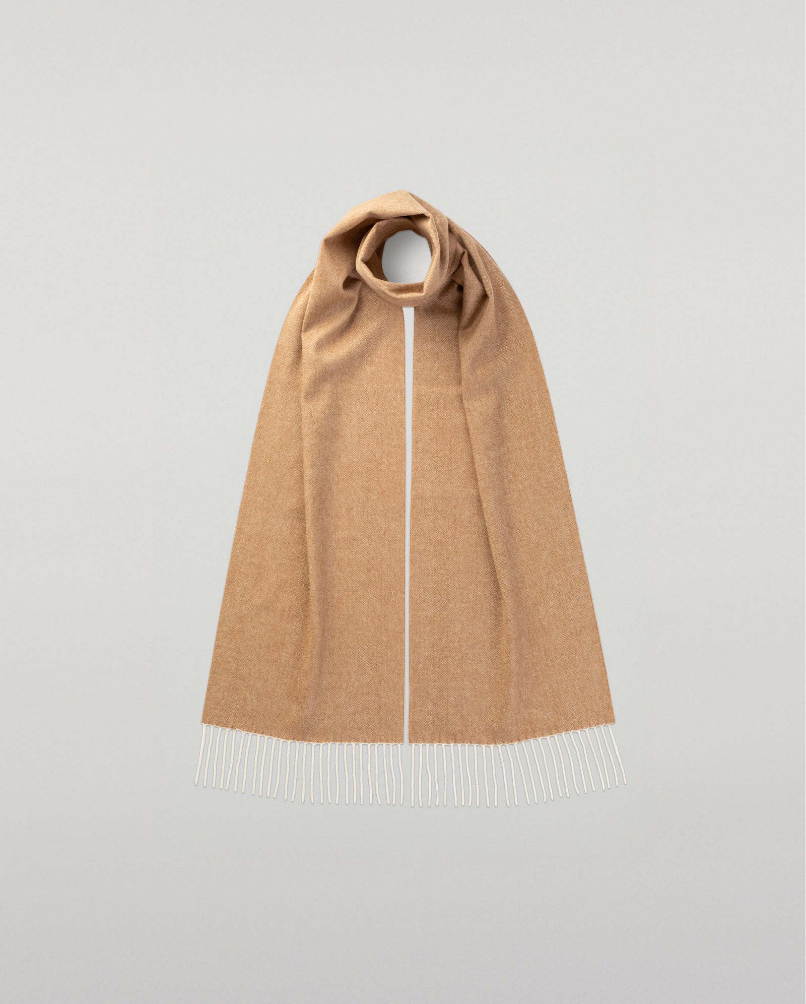 Herringbone Cashmere Vicu A Scarf
