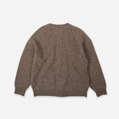 Tweed Zip Up Cardigan