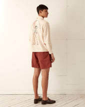Twill Rugby Short Cinnamon