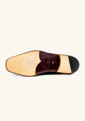 Brown Chukka Boots In Elephant Leather