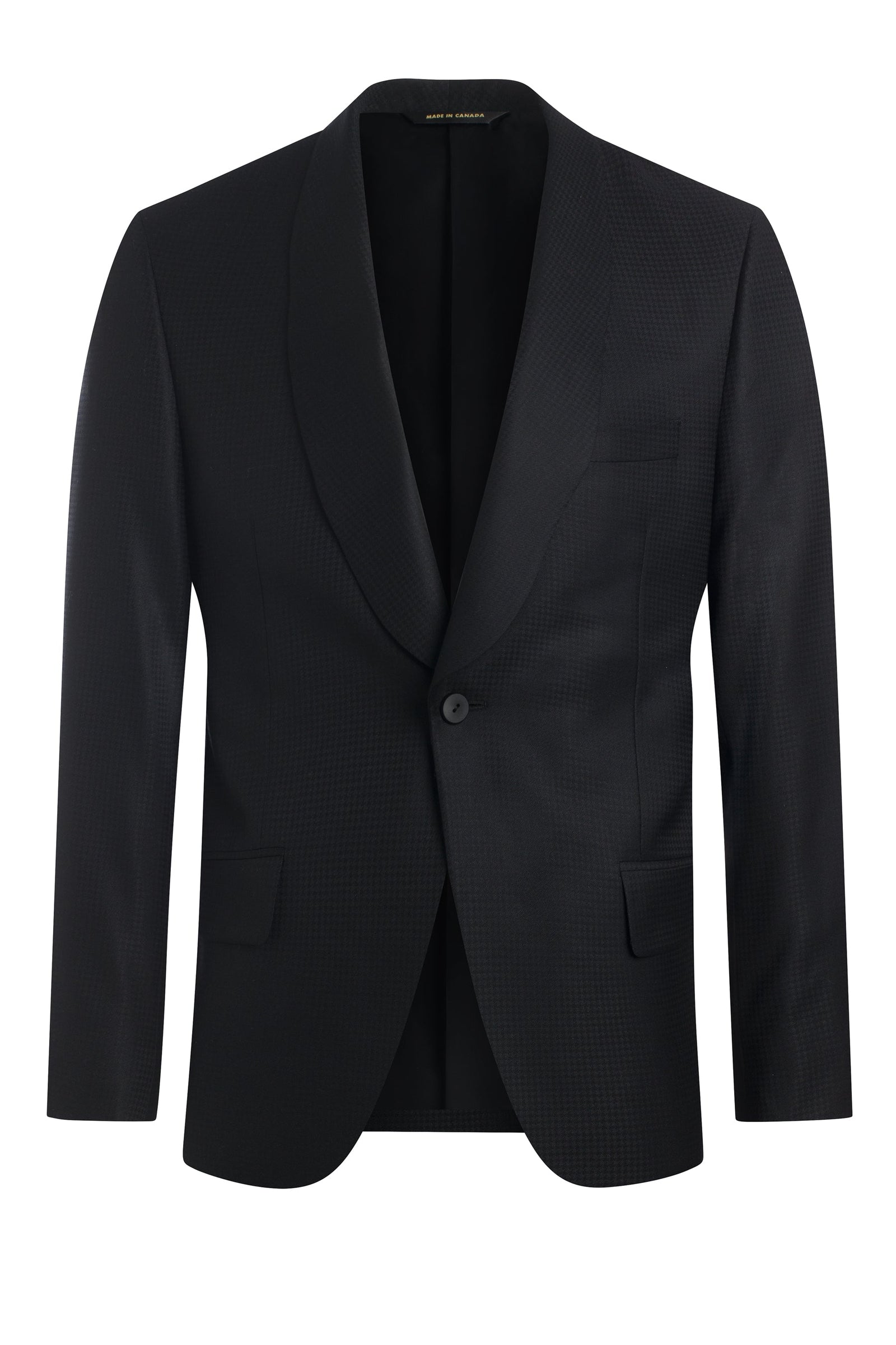 Wool And Silk Jacquard Dinner Jacket