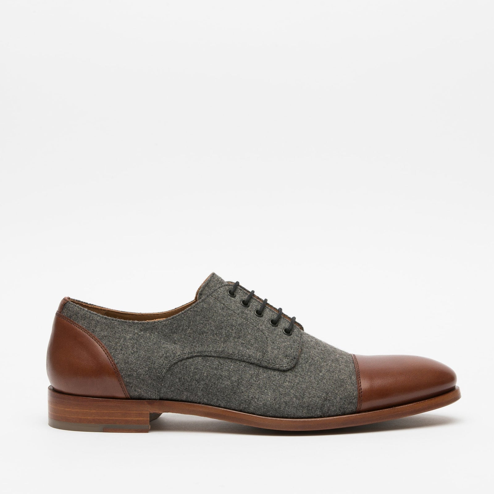 The Jack Shoe In Grey Brown