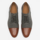The Jack Shoe In Grey Brown