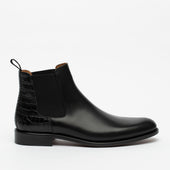 The Hiro Chelsea Boot in Midnight (Last Chance, Final Sale)