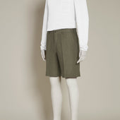 Tailored Linen Beach Shorts In