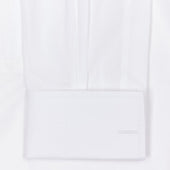 Tailored Fit Fine Plisse Dress Shirt In