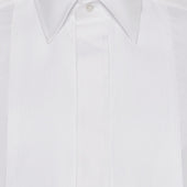 Tailored Fit Fine Plisse Dress Shirt In