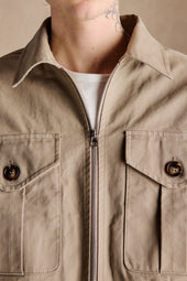 Travis Tank Jacket Beige