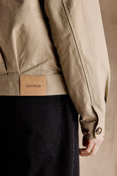 Travis Tank Jacket Beige