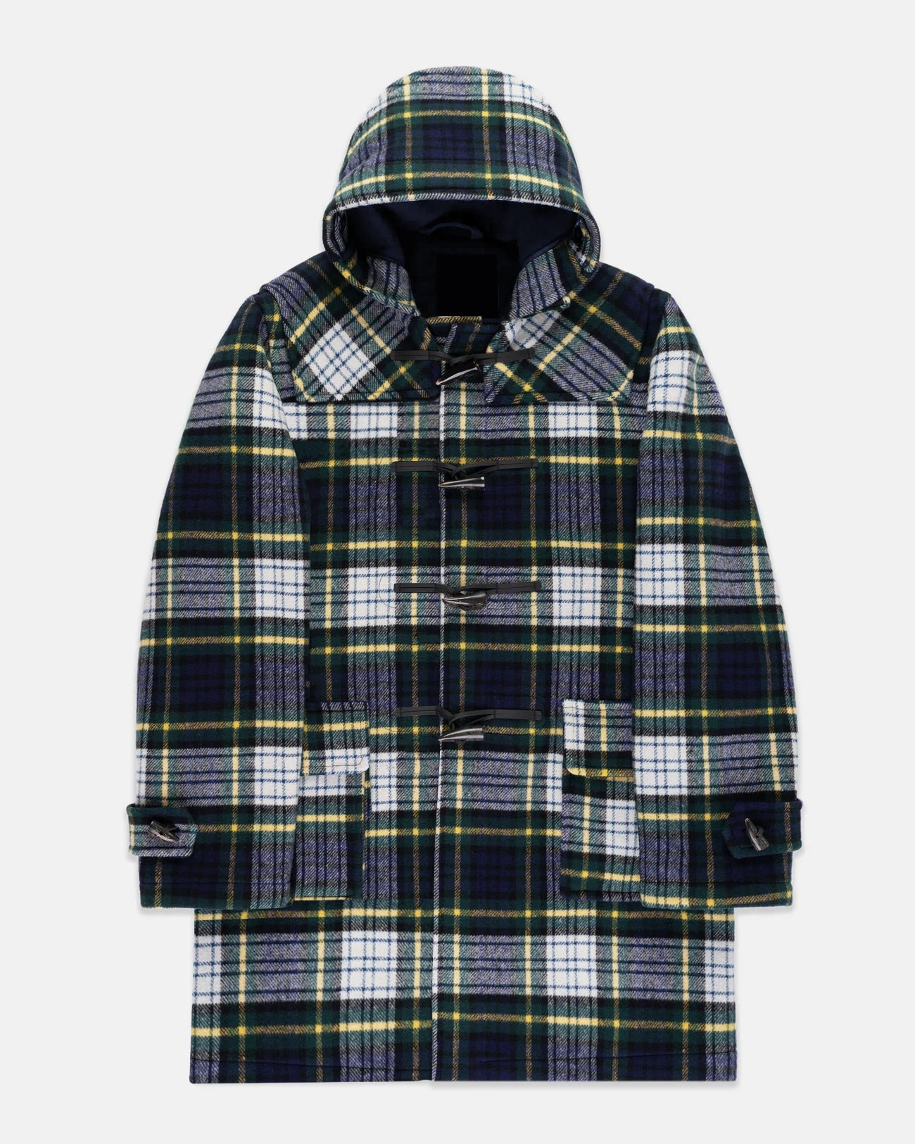 Made In England Dress Gordon Tartan Classic Morris Duffle Coat