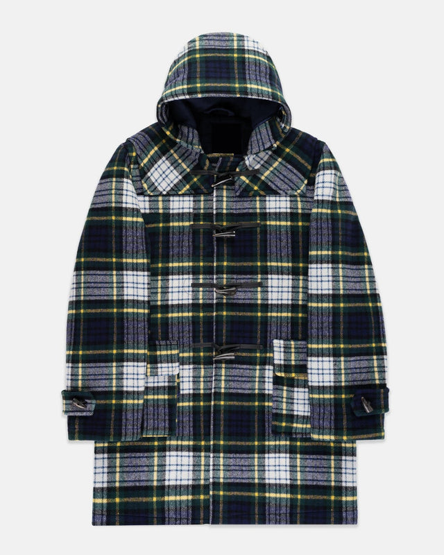 Made In England Dress Gordon Tartan Classic Morris Duffle Coat