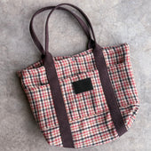 Harbor Tote Bag Double Faced 18oz Shepherd S Check