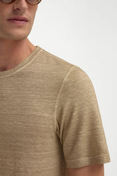 Linen T Shirt Made In Italy