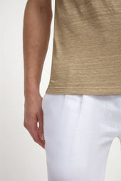 Linen T Shirt Made In Italy