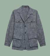 Veste Teba Safari En Lin Et Coton