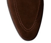 Teign Dark Brown Suede