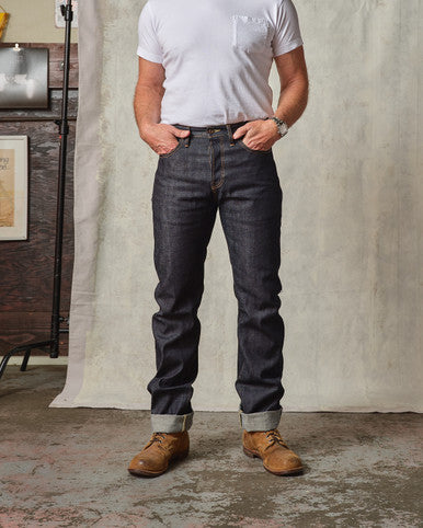 Ankara Straight Leg Selvedge Jeans 14 75 Oz