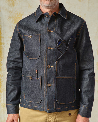 Coverall Jacket Selvedge 12 5 Oz