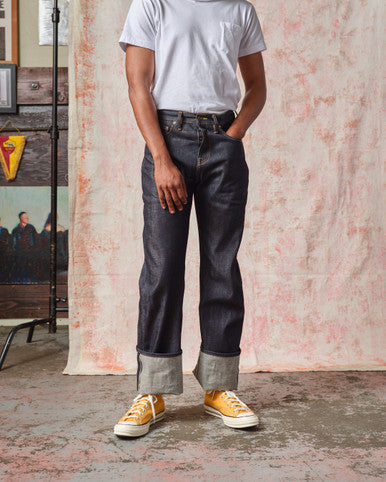 Fredy Wide Leg Selvedge Jeans 14 75 Oz