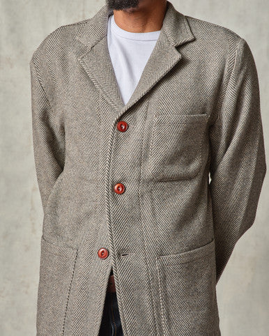 Herringbone Work Blazer
