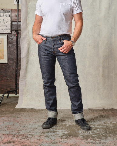 Ladbroke Grove Slim Tapered Selvedge Jeans 16 5 Oz