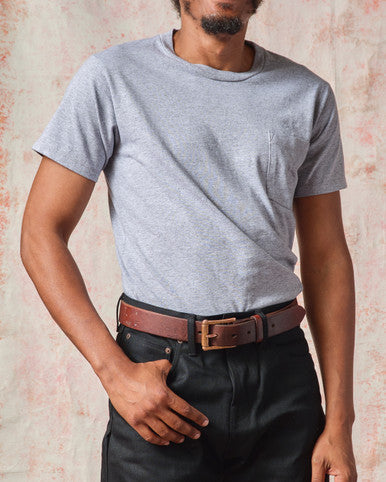 Pocket Tee Grey