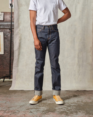 Sheffield Straight Tapered Selvedge Jeans 16 5 Oz