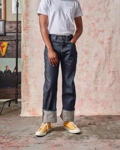 Fredy Wide Leg Selvedge Jeans 16 5 Oz