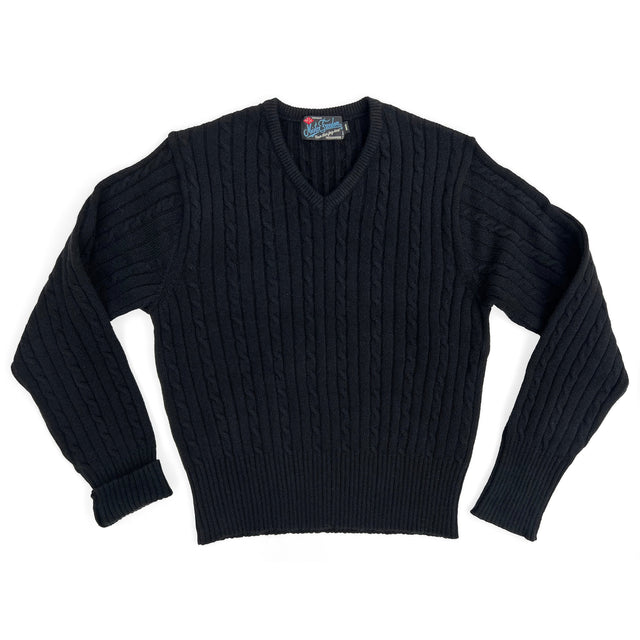 Terrence Cashmere Sweater - Black
