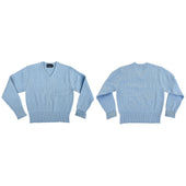 Terrence Cashmere Sweater - Ice Blu