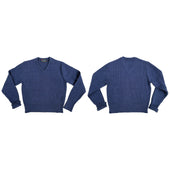 Terrence Cashmere Sweater - Yale Blue