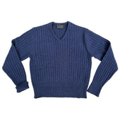 Terrence Cashmere Sweater - Yale Blue