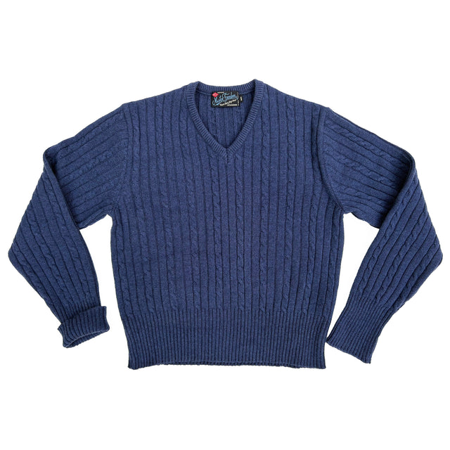 Terrence Cashmere Sweater - Yale Blue