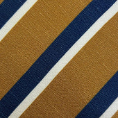 Silk Linen Tie Striped