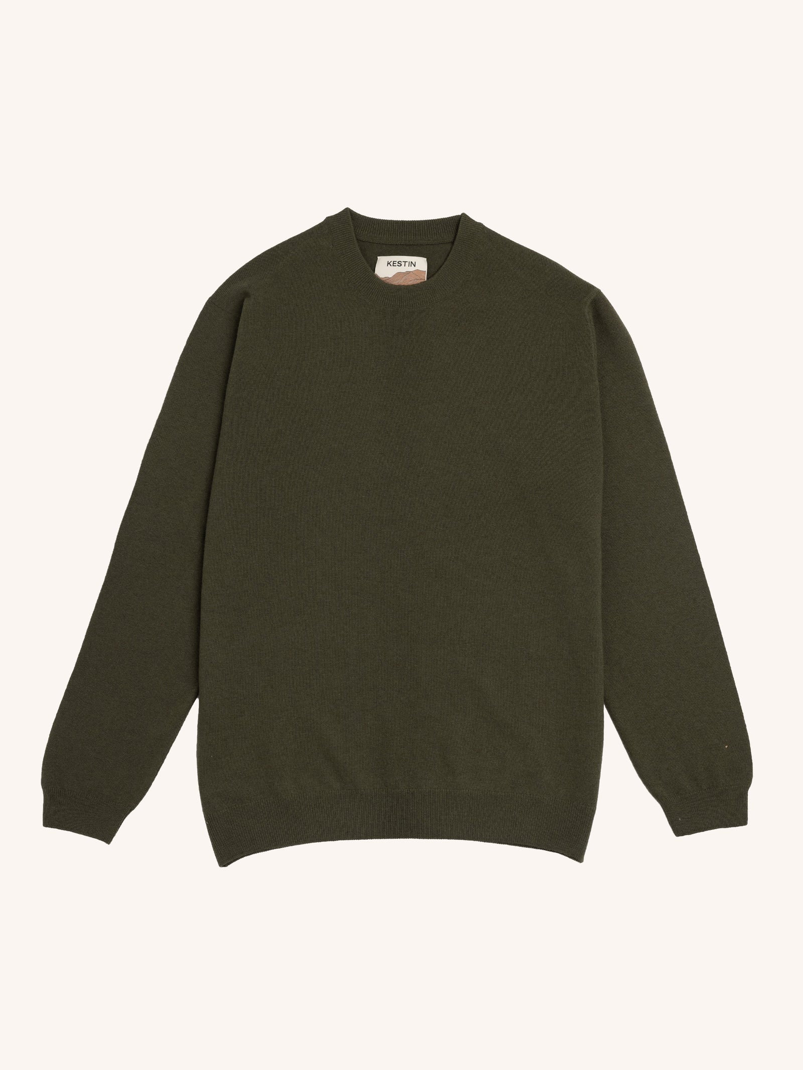 Teviot Crew Neck In Merino Wool Cashmere