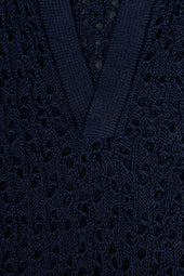 Alain Sweater In Open Linen Knit