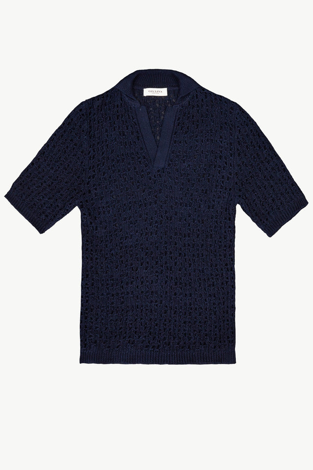 Alain Sweater in Open Linen Knit