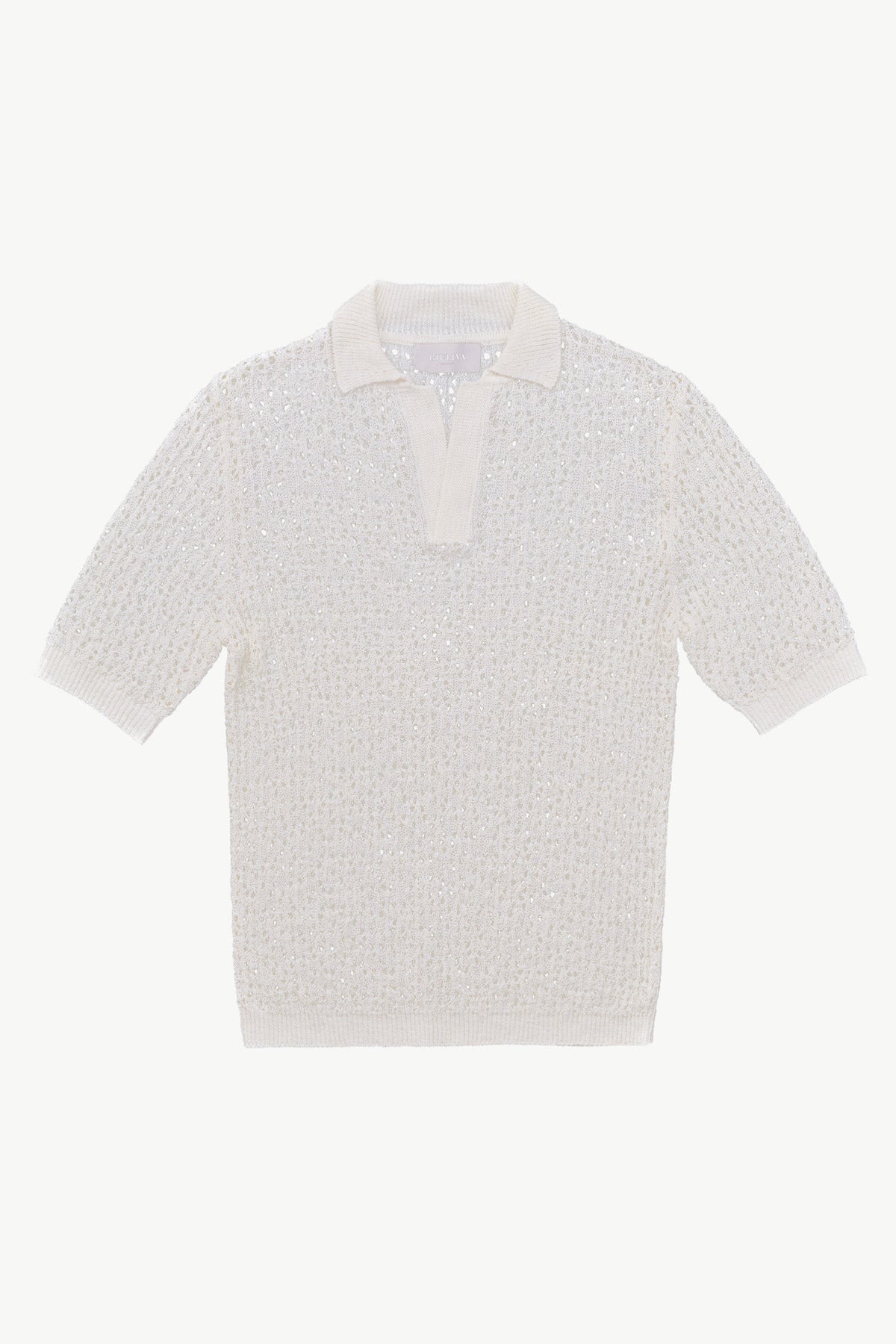 Alain Sweater In Open Cotton Knit