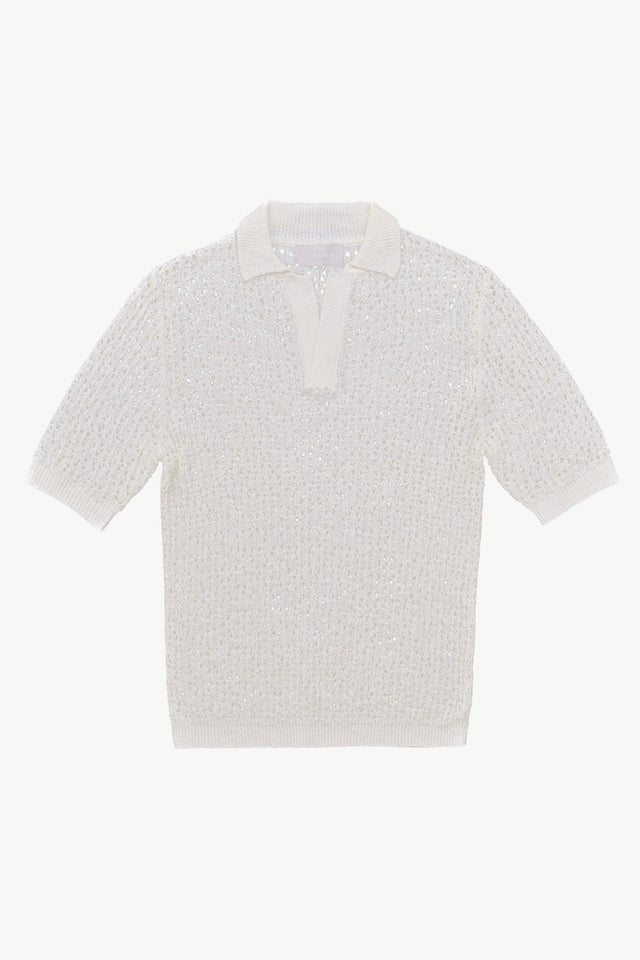 Alain Sweater in Open Cotton Knit