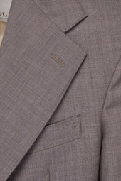 Alfonso Blazer In Merino Wool Grisaille