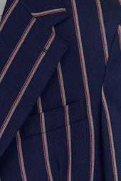Alfonso Blazer In Wool Pinstripe