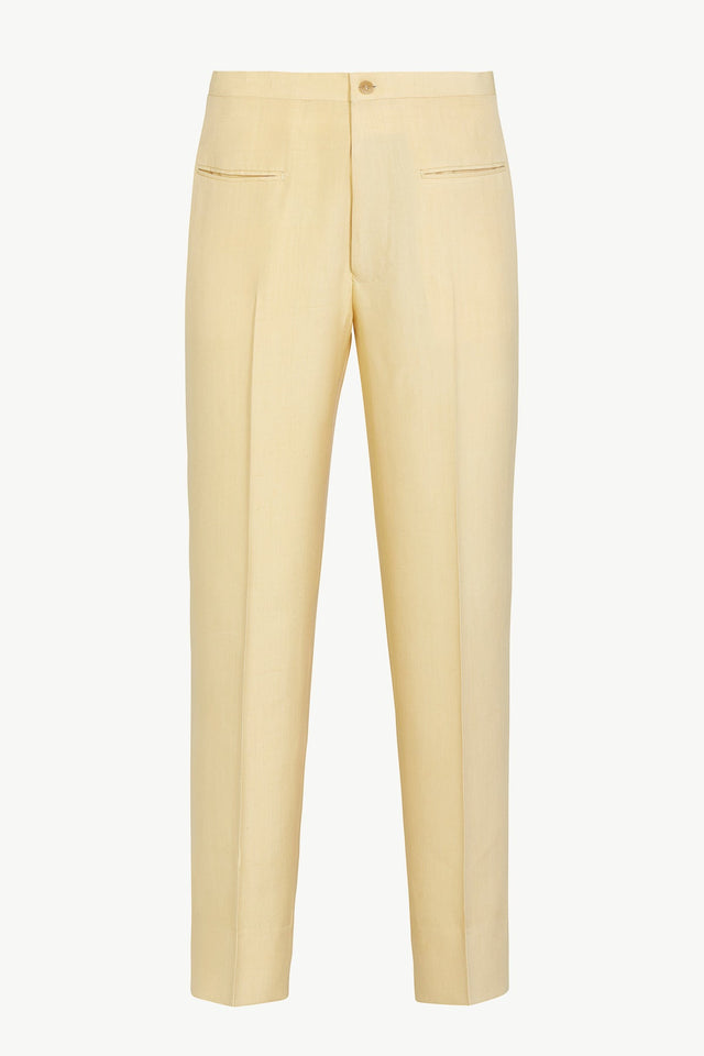 Amedeo Trousers in Flamed Silk