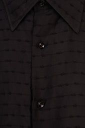 Andreas Shirt In Silk Blend Stripes