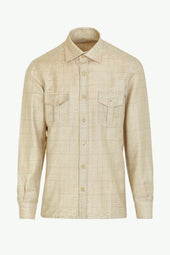 Antonio Shirt in Wool Check