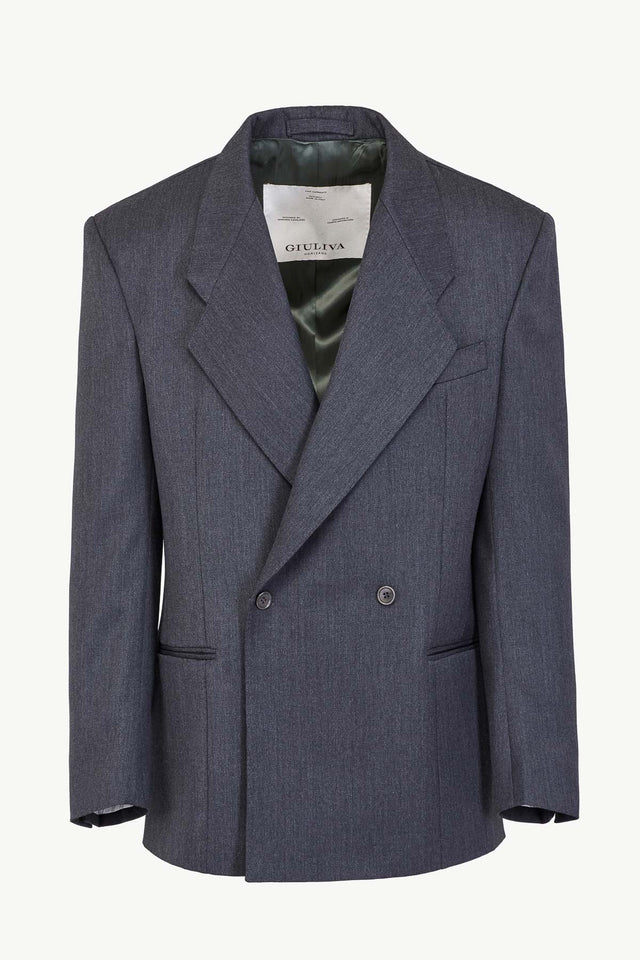 Ascanio Blazer in Wool Twill